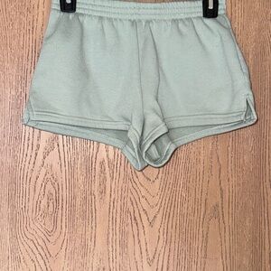 Refuge Light Green Athletic Shorts